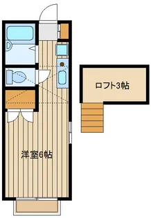 東京都練馬区東大泉4【アパート】の間取り