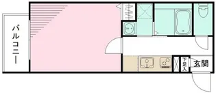 東京都新宿区西新宿8【マンション】の間取り