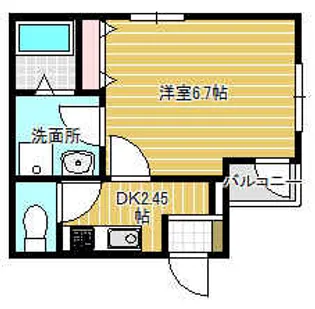 ノブリージュI【2階】の間取り