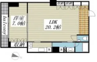 GRAN EBISU グラン恵比寿【3階】の間取り
