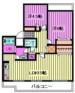 セレーノ大宮 A棟【2階】の間取り