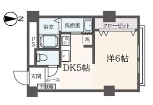 調布サマリヤマンションの間取り