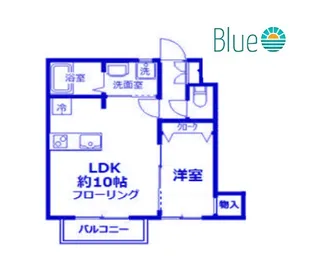 アぺリア【1階】の間取り