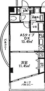 東京都日野市新町1【マンション】の間取り