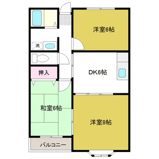 コンフォードIII【2階】の間取り