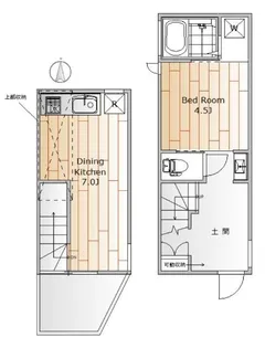 ヨシノコネクト【1階】の間取り