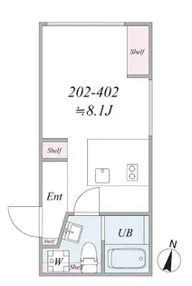 trias221【4階】の間取り