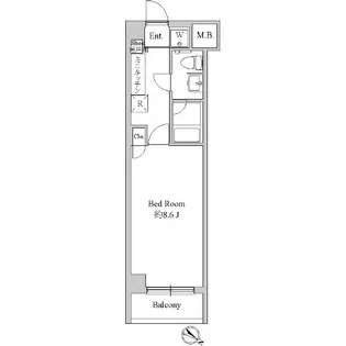 ソレイユ鶴瀬【2階】の間取り