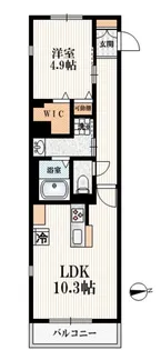 コルディアーレなごみ【2階】の間取り