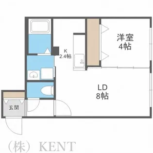 glife nishimachi【4階】の間取り