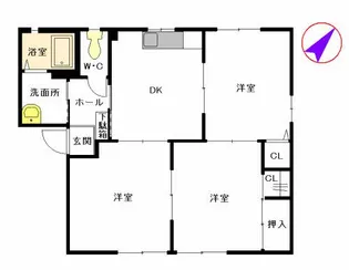 リベルテ筑紫野 A棟【1階】の間取り