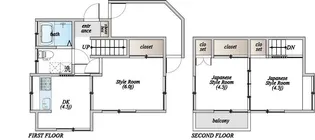 埼玉県上尾市大字上尾村【一戸建】の間取り