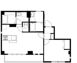 ラ・ルーナ南麻布【3階】の間取り
