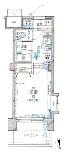 東京都文京区水道2【マンション】の間取り