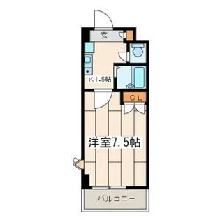 神奈川県海老名市中央3【マンション】の間取り