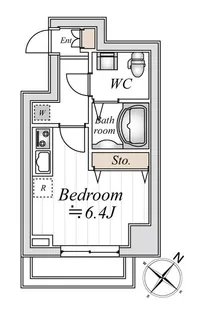 東京都日野市豊田3【マンション】の間取り