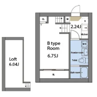 Green Hills Kitayama【2階】の間取り
