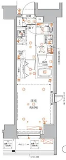 東京都大田区西蒲田7【マンション】の間取り