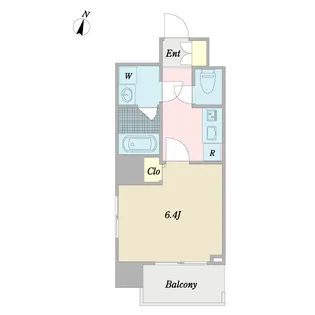 APPLE RESIDENCE桜台【8階】の間取り