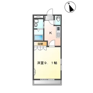 プロスパー【1階】の間取り