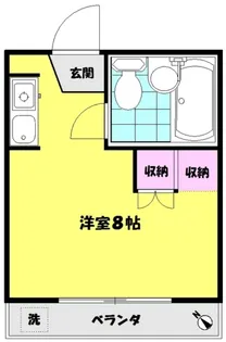 リバティハイツ【2階】の間取り