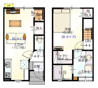 D BOX幸町の間取り