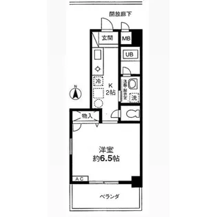 プチシャトー【3階】の間取り