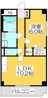 Peace House MIII【2階】の間取り