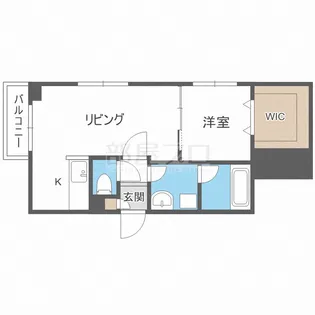 北海道札幌市中央区南三条西23【マンション】の間取り
