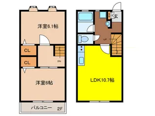 桜ガーデンハウスの間取り