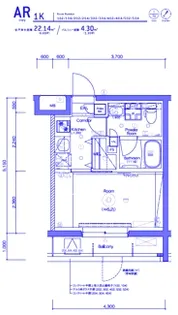 SYNEX HIGASHI-KANAGAWA【5階】の間取り