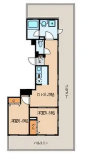 マルメゾン浅草橋【5階】の間取り