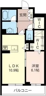 セントリヴィエ東川口【2階】の間取り
