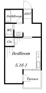 The Terrace新検見川【1階】の間取り