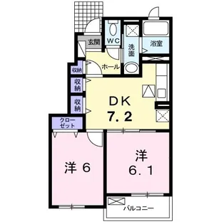 ココメロ V【1階】の間取り