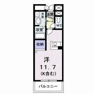 ファミリアノ-ル【3階】の間取り