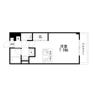 ノースヒルズ【3階】の間取り