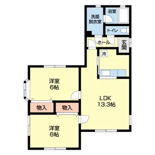 エターナル ガーデン A棟【2階】の間取り
