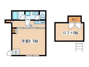 ハウスシード3【2階】の間取り