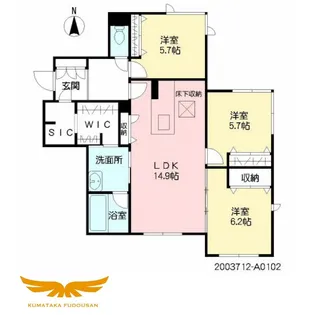 K&Mフォレストガーデン【1階】の間取り