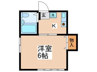 ハイムシオン【2階】の間取り