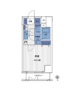 HF三田レジデンスII【5階】の間取り
