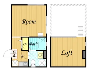 ルミエール鹿島田【2階】の間取り