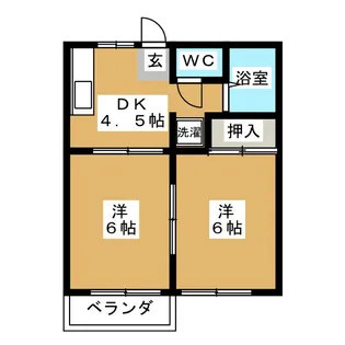 メゾントヨタホーム【2階】の間取り