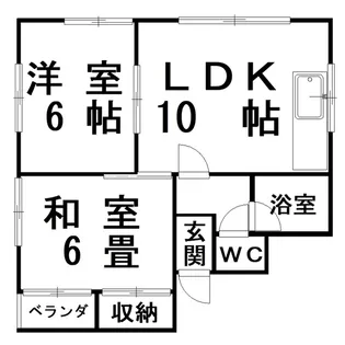 司ハイツ【1階】の間取り