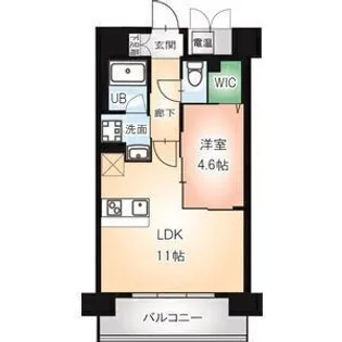 Naviglio Palazzo【9階】の間取り