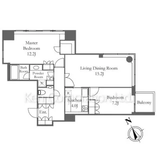 六本木ヒルズレジデンス【33階】の間取り