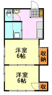 ナリトモ大巌寺A【2階】の間取り