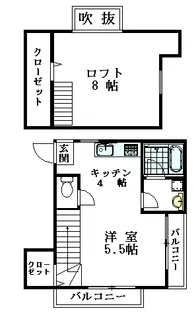 BLハイム【2階】の間取り