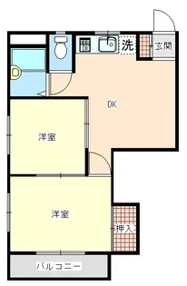 ロイヤル鈴木【3階】の間取り
